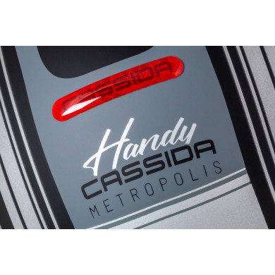 CASSIDA Handy Metropolis Vision (SCHWARZ MATT/GRAU/REFLEKTIERENDES GRAU)