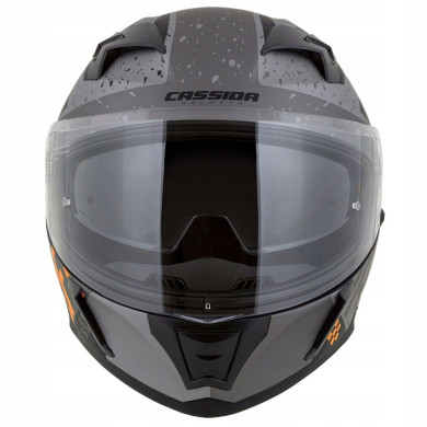 CASSIDA Integral 3.0 DRFT (MATT GRAU/SCHWARZ/ORANGE) + SCHWARZE SCHEIBE IM SET
