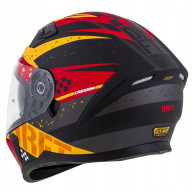 CASSIDA Integral 3.0 DRFT (ORANGE MAT/ RED FLUO/ BLACK/WHITE) + ČIERNE SKLO V SADE