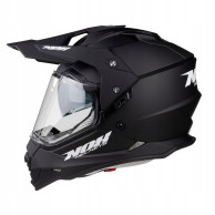 NOX N312 čierny mat – enduro prilba ECE 22.06 s Pinlock blende