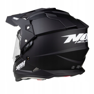 NOX N312 čierny mat – enduro prilba ECE 22.06 s Pinlock blende
