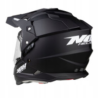 NOX N312 čierny mat – enduro prilba ECE 22.06 s Pinlock blende