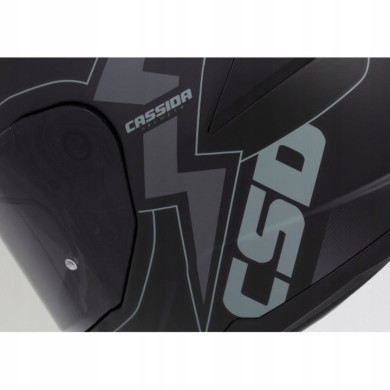 Kask Cassida GT 2.1 Flash ECE 22.06 - černá sklo, pinlock systém