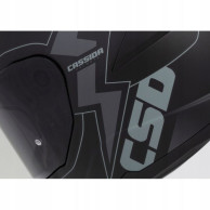 Cassida GT 2.1 Flash ECE 22.06 helmet - black glass, pinlock system