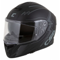 Cassida GT 2.1 Flash ECE 22.06 Helm - Schwarzes Glas, Pinlock-System