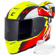 Cassida GT 2.1 Flash - motocyklová přilba ECE 22.06 s pinlockem a výklopným štítem