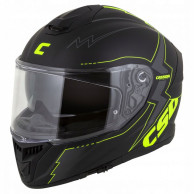 Cassida GT 2.1 Flash Fluoreszierender Helm – Integralhelm ECE 22.06 2 Visiere
