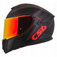 Kask Cassida GT 2.1 Flash ECE 22.06 – červené zrkadlo, pripravené na pinlock