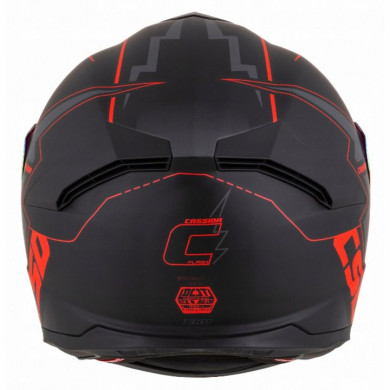 Kask Cassida GT 2.1 Flash ECE 22.06 – červené zrkadlo, pripravené na pinlock