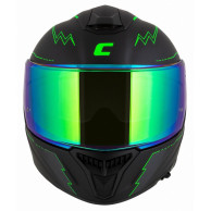 Cassida GT 2.1 Flash zielony fluo – kask ECE 22.06 2 szyby