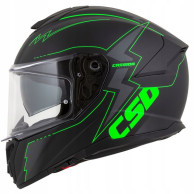 Cassida GT 2.1 Flash zielony fluo – kask ECE 22.06 2 szyby