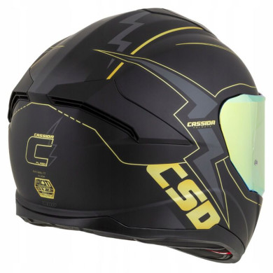 Kask motocyklowy Cassida GT 2.1 Flash – integralny ECE 22.06, 2 szyby