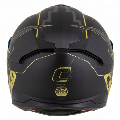 Motocyklová přilba Cassida GT 2.1 Flash - integrovaná ECE 22.06, 2 skla