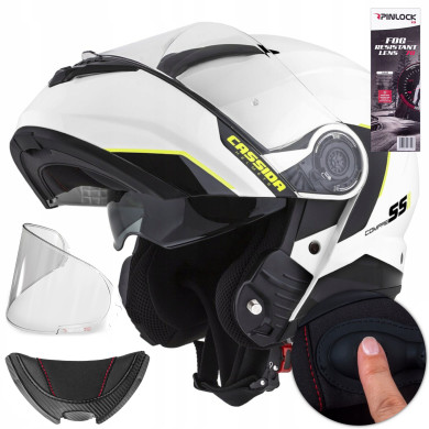 CASSIDA Flip-Up Compress 2.0 Refrakce (BÍLÁ/ČERNÁ/ŽLUTÁ FLUO)