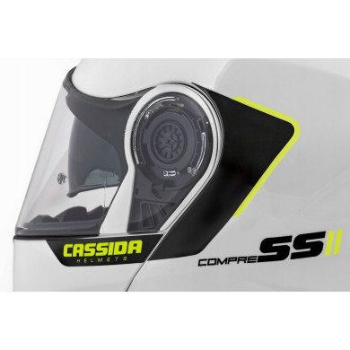 CASSIDA Flip-Up Compress 2.0 fénytörés (FEHÉR/FEKETE/SÁRGA FLUO)