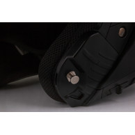 CASSIDA Klapphelm Compress 2.0 Refraction (SCHWARZ MATT/GRAU/ROT)