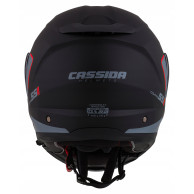 CASSIDA Flip-Up Compress 2.0 Refraction (MATNÁ ČERNÁ/ZELENÁ/ČERVENÁ)