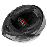 Cassida Klapphelm Velocity ST 2.1 (SILVER TITANIUM/SCHWARZ)