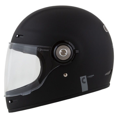 Cassida Fibre - retro full-face helmet made of fiberglass, ECE 22.06
