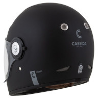 Cassida Fibre - retro full-face helmet made of fiberglass, ECE 22.06