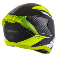 Cassida Aero Drome (čierna/fluo žltá/biela/sivá)