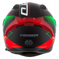 Cassida Aero DROM (černá perleť/červená/zelená/bílá)