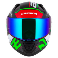 Cassida Aero DROM (černá perleť/červená/zelená/bílá)