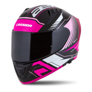 Cassida Aero Drome (schwarz perlmutt/rosa/weiß)