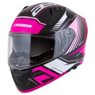 Cassida Aero Drome (čierna perleťová/ružová/biela)