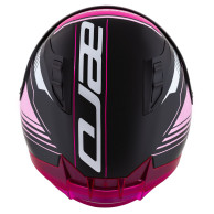 Kask Motocyklowy Cassida Aero Drome (czarna perła/róż/biały)