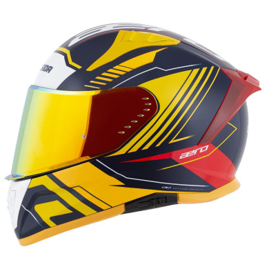 Cassida Aero Drome (fluo žltá/svetlo modrá/biela)