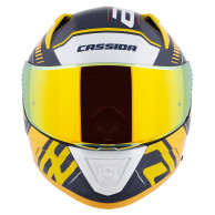 Cassida Aero Drome (fluo žltá/svetlo modrá/biela)