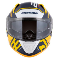 Cassida Aero Drome (fluo žltá/svetlo modrá/biela)