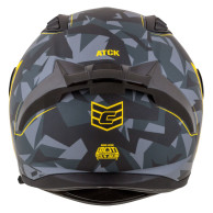Cassida Aero ATCK (Grau-Camouflage/Schwarz/Fluo-Gelb)