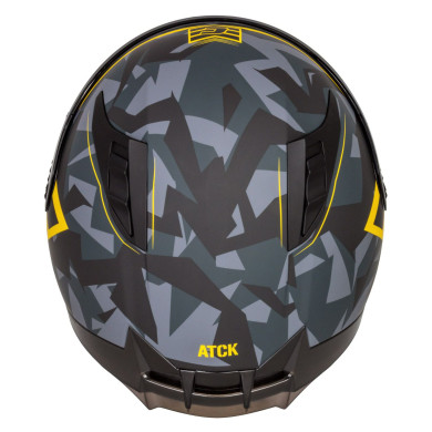 Cassida Aero ATCK (Grau-Camouflage/Schwarz/Fluo-Gelb)