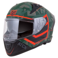 Cassida Aero ATCK (grün camo/schwarz/grau/orange)