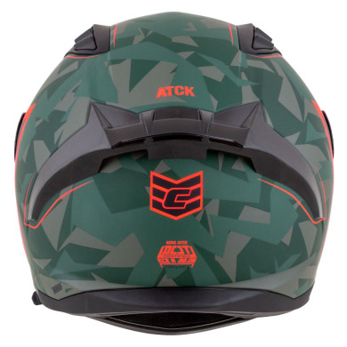 Cassida Aero ATCK (grün camo/schwarz/grau/orange)