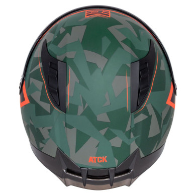 Cassida Aero ATCK (grün camo/schwarz/grau/orange)