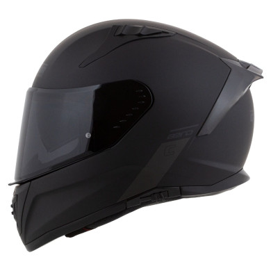 Cassida Aero Solid czarny mat – kask integralny ECE 22.06 + 2 szyby