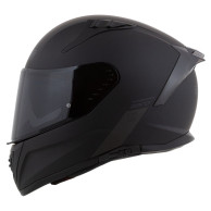 Cassida Aero Solid čierny mat - celoobličková prilba ECE 22.06 + 2 skláče