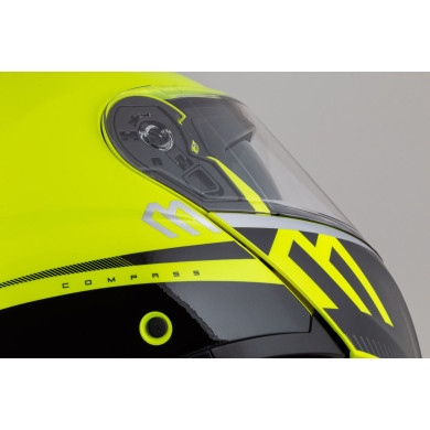 Cassida Modulo 2.1 Compass fluo - bradavičasta čelada ECE 22.06