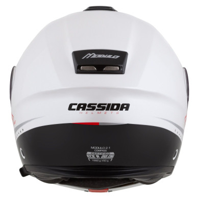 Cassida Modulo 2.1 Compass biały – kask szczękowy ECE 22.06