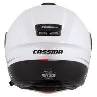 Cassida Modulo 2.1 Compass bílá - přilba s bradovým štítem ECE 22.06