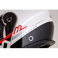 Cassida Modulo 2.1 Compass White - ECE 22.06 chinstrap helmet