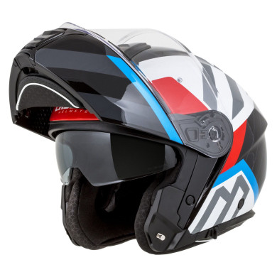Cassida Modulo 2.1 Profile biało niebieski – kask szczękowy ECE 22.06