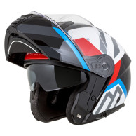 Cassida Modulo 2.1 Profile biało niebieski – kask szczękowy ECE 22.06