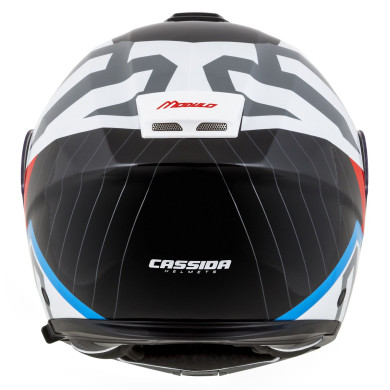 Cassida Modulo 2.1 Profile biało niebieski – kask szczękowy ECE 22.06