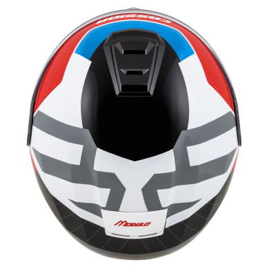 Cassida Modulo 2.1 Profile white blue - ECE 22.06 chin guard helmet