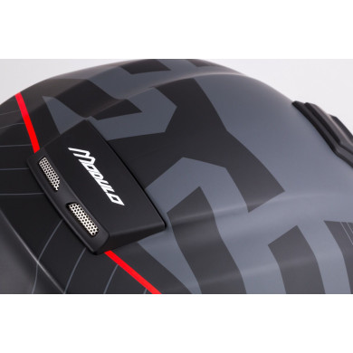 Cassida Modulo 2.1 Profile black matte gray red - modular helmet