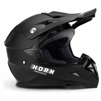 HORN JUNIOR H211 Mat (biały/czarny)
